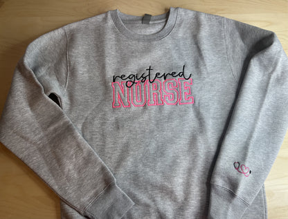 Registered Nurse Crewneck Sweatshirt Success